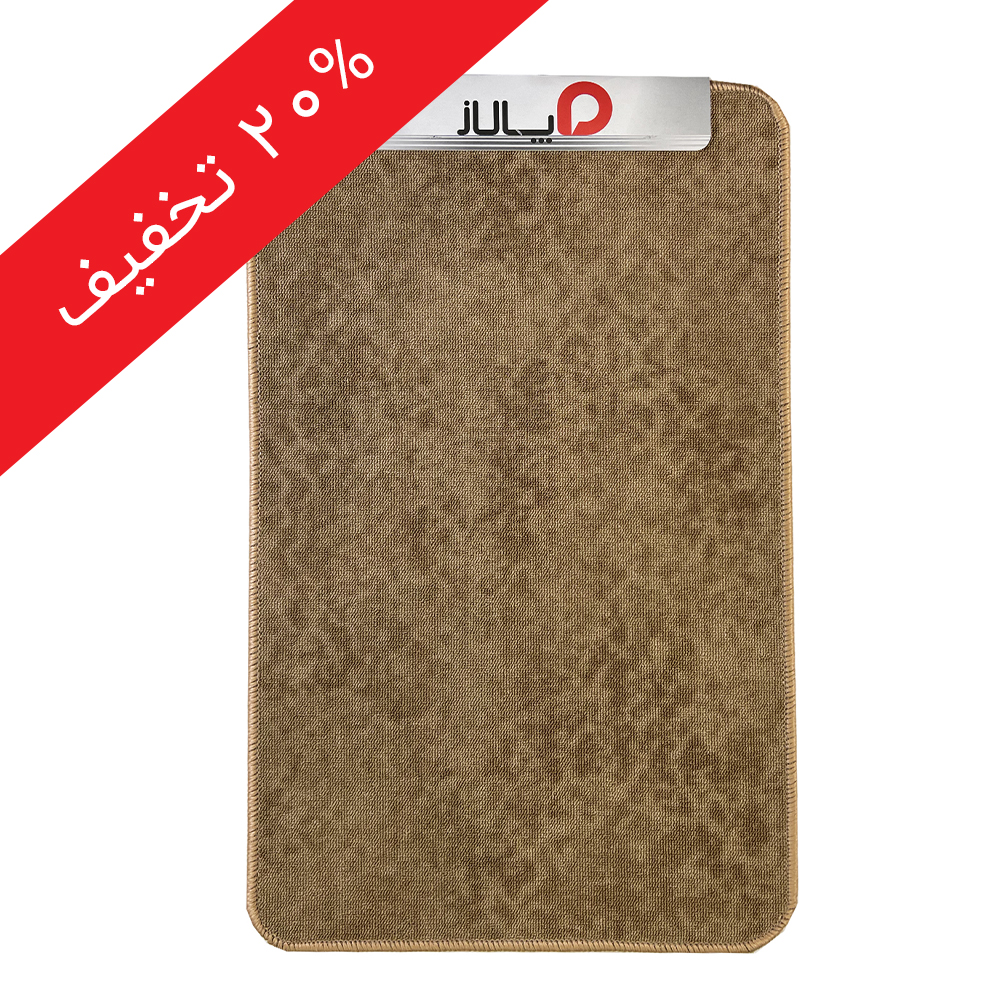 پادری سایز 50x80 مدل پتینه قهوه ای شتری کد 5408