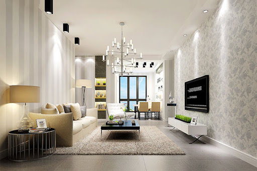 انتخاب کاغذدیواری برای فضاهایی با ارتفاع کوتاه