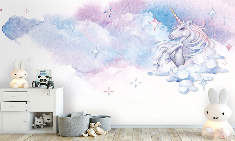 مزایای کاغذ دیواری برای اتاق کودک