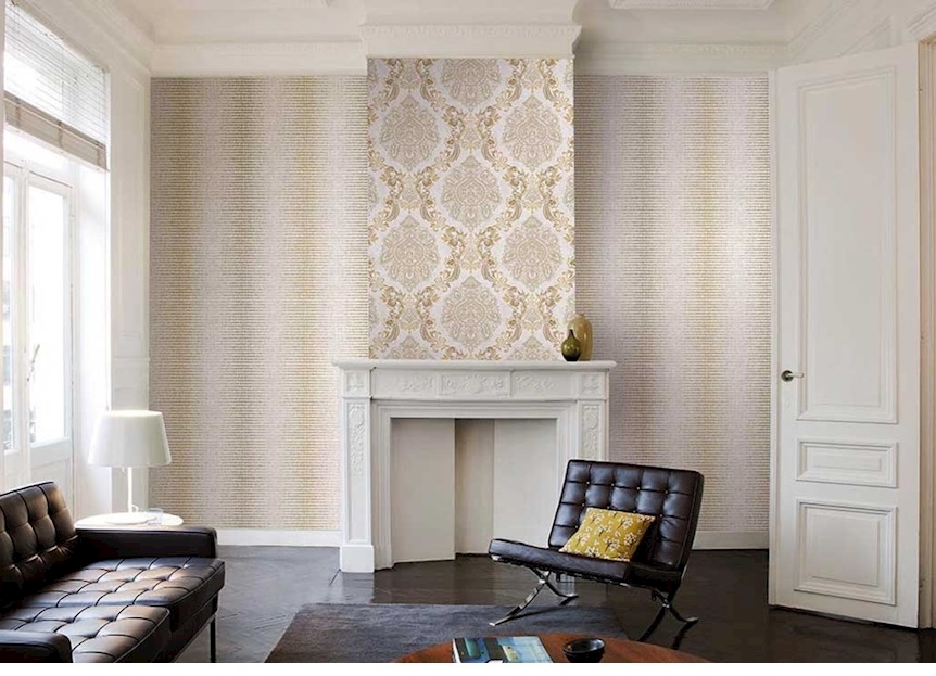 رنگ‌های زنده جزء کاغذدیواری‌های مدرن و کلاسیک