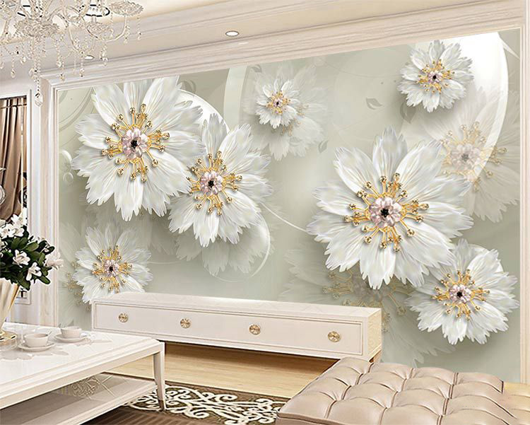 تفاوت کاغذ دیواری سه بعدی با کاغذ دیواری بافت دار